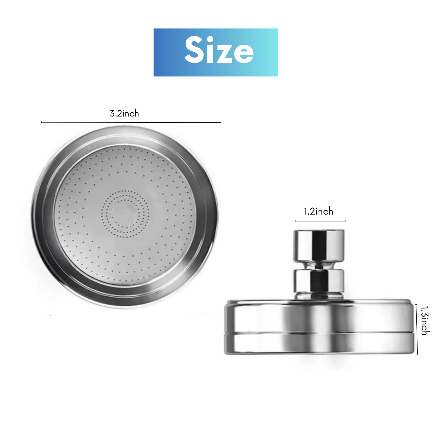 Shower Head With Filter High Pressure